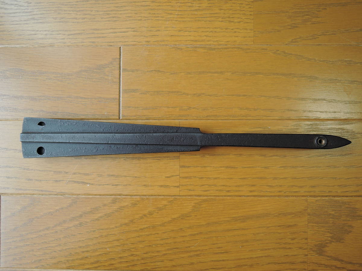 武具 鉄扇 護身用 手慣らし鉄扇 手慣らし 鉄味良好 美術品