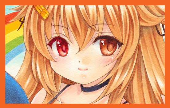 同人 ☆ 手描きイラスト ☆ 艦これ【 村雨改二 ～水着～ 】