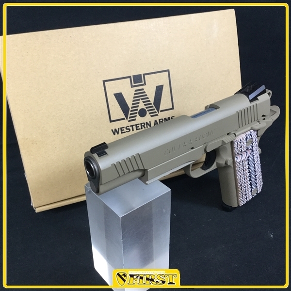 8147】美品 WA製 コルト M45A1 CQBピストル マグナブローバック