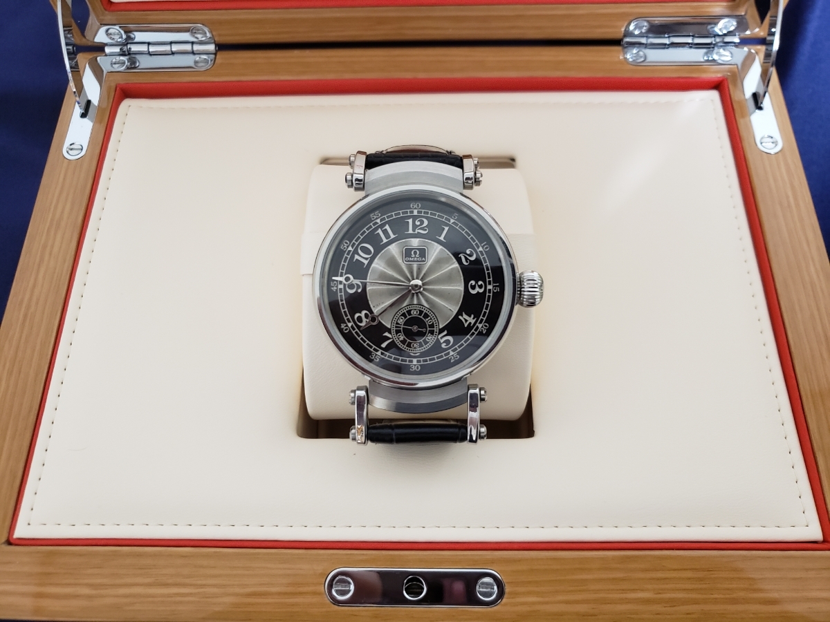 オメガ 手巻き 1920年代 OH済み!!オメガ(OMEGA)World Time希少 