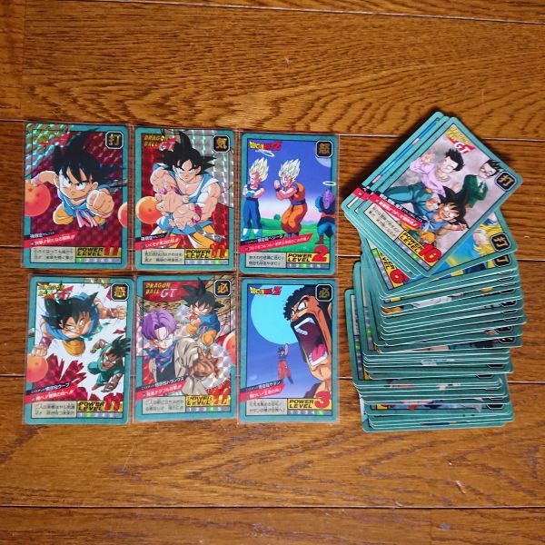 希少！ドラゴンボール スーパーバトル 1+2 第1弾&第2弾 復刻版 台紙