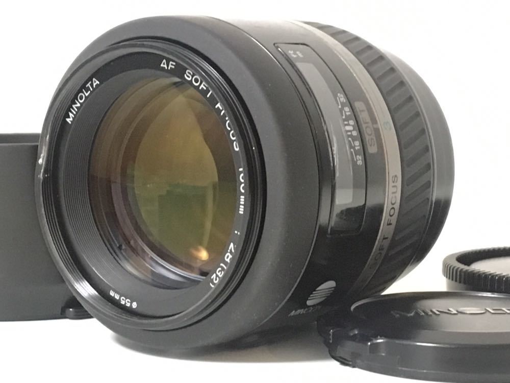 FOCUS SOFT AF 100mm MINOLTA ミノルタ (32) @35550 ⁄ 中古 カメラ