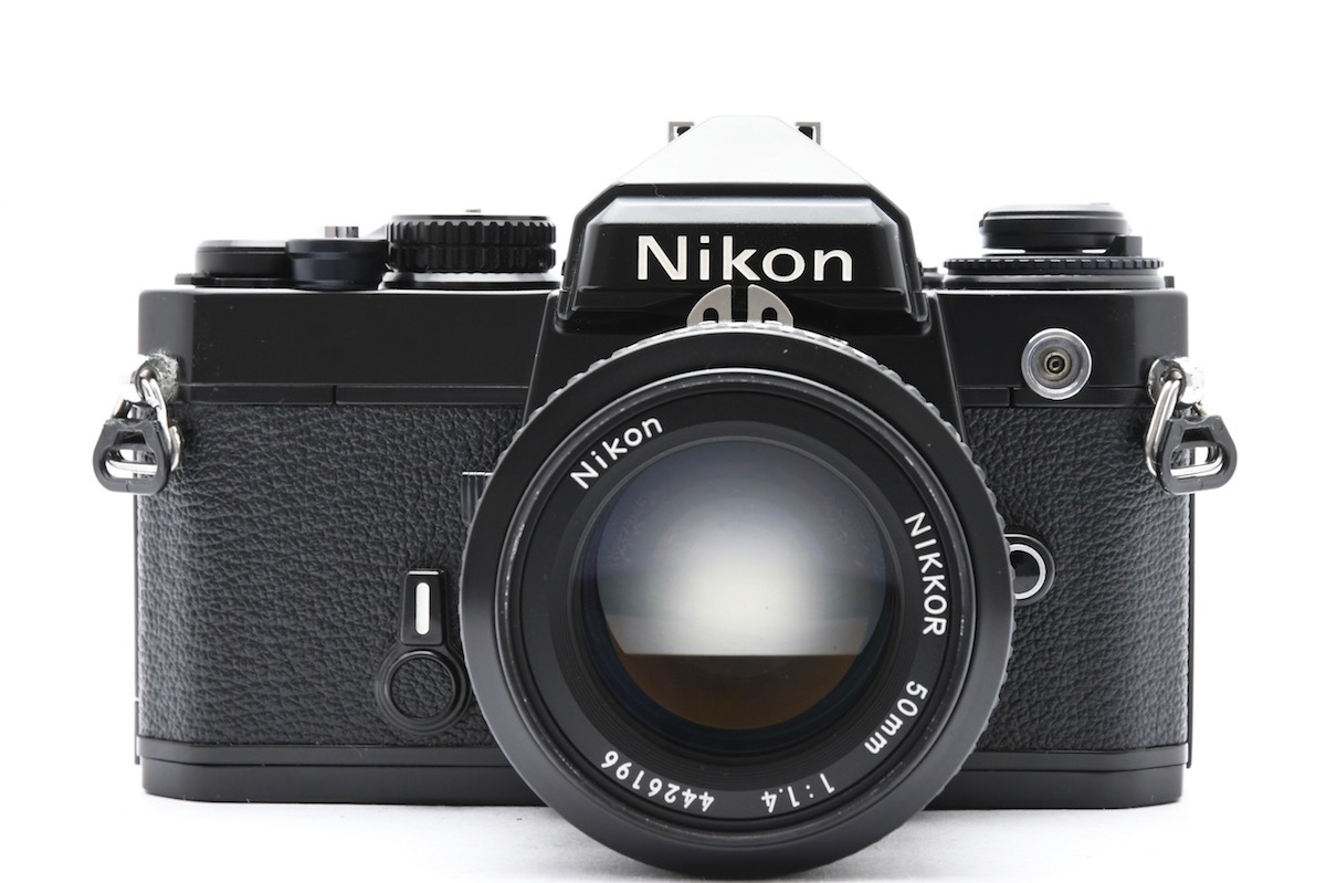 ニコン FE Ai NIKKOR 50mm f1.4 ◇ Nikon ニコン FE + AI NIKKOR 50mm F1.4 MF一眼レフ フィルムカメラ