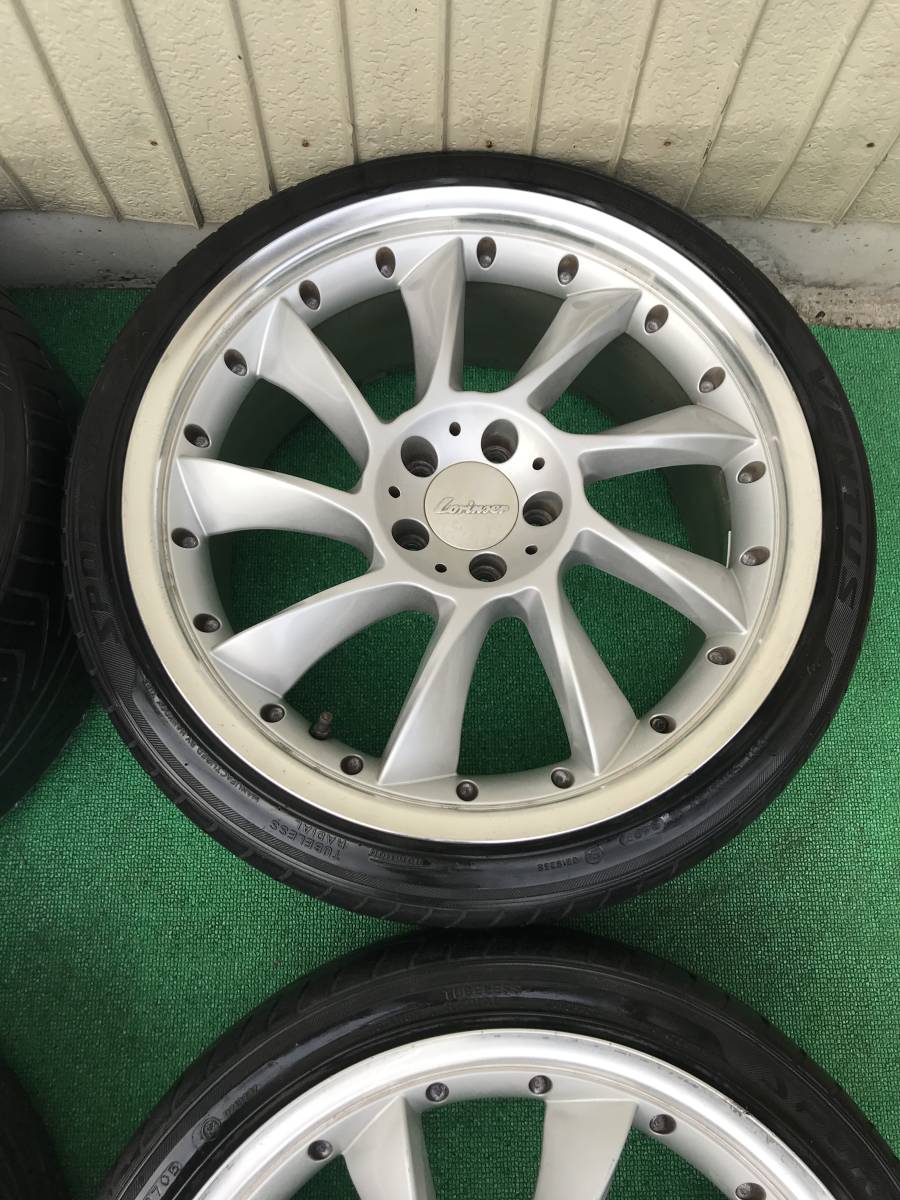 19インチ ロリンザー LM-1 希少Lorinser 5H 8.5J Lorinser 9.5J 19
