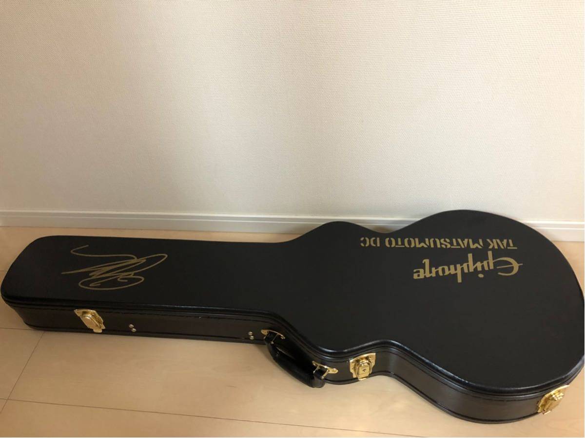 Epiphone DC ハードケース TAK Matsumoto Tak MATSUMOTO エピフォン