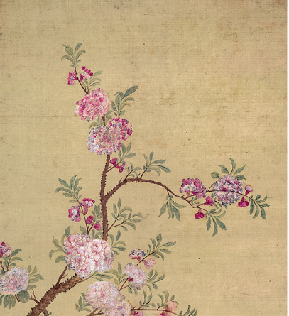 ★大人気★ 【桂花図】画芯 書道 古画 手巻 珍藏 美術品 掛軸 装飾画 総高：115cm LZ-052_4