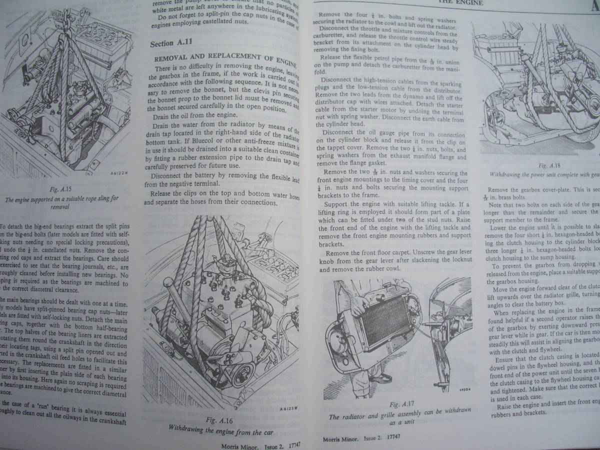 感謝価格 モーリスマイナー◇ Morris Minor 新品BL Workshop Manual