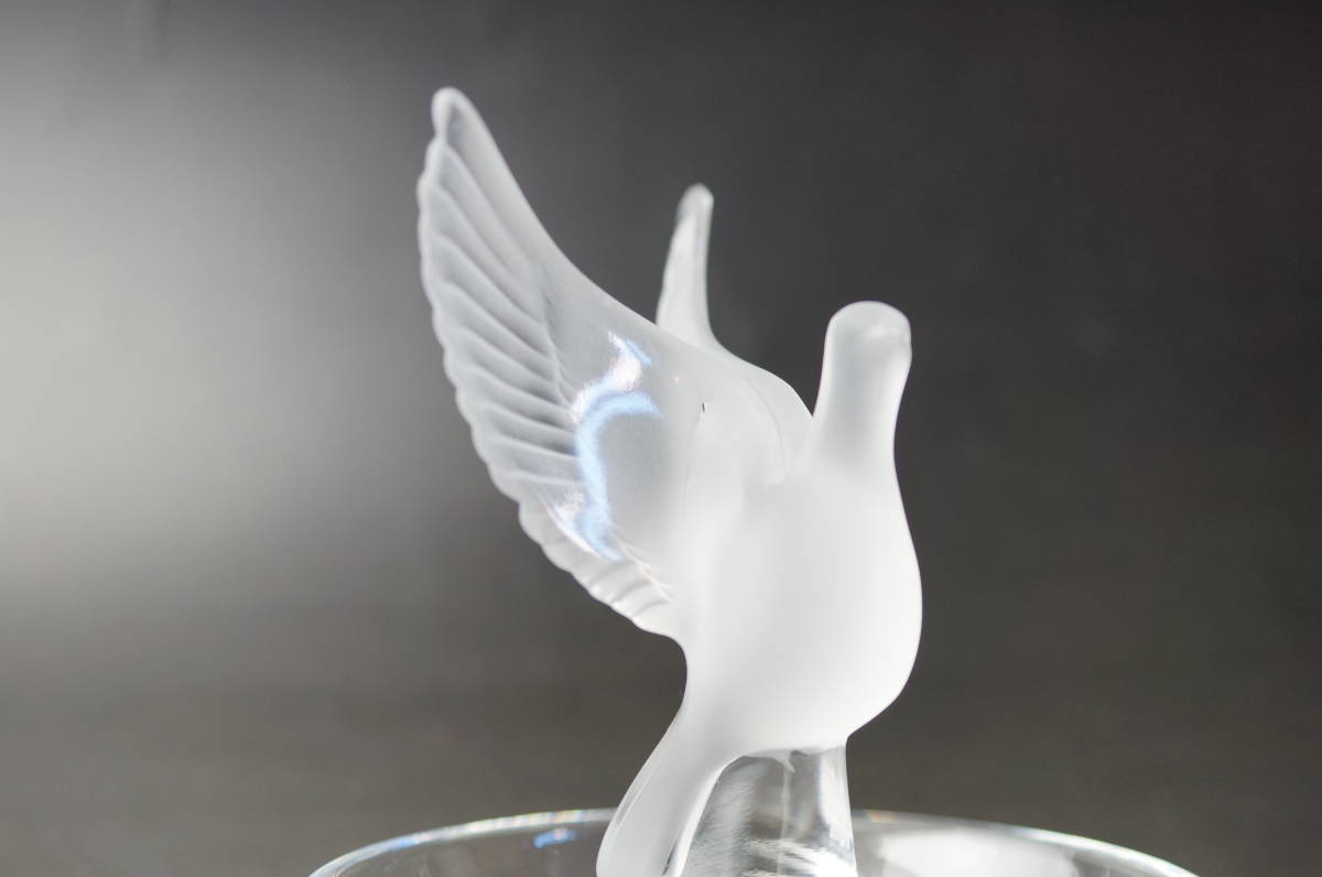 壱☆ LALIQUE ラリック☆ バード リングトレイ☆鳥 アクセサリー 美品