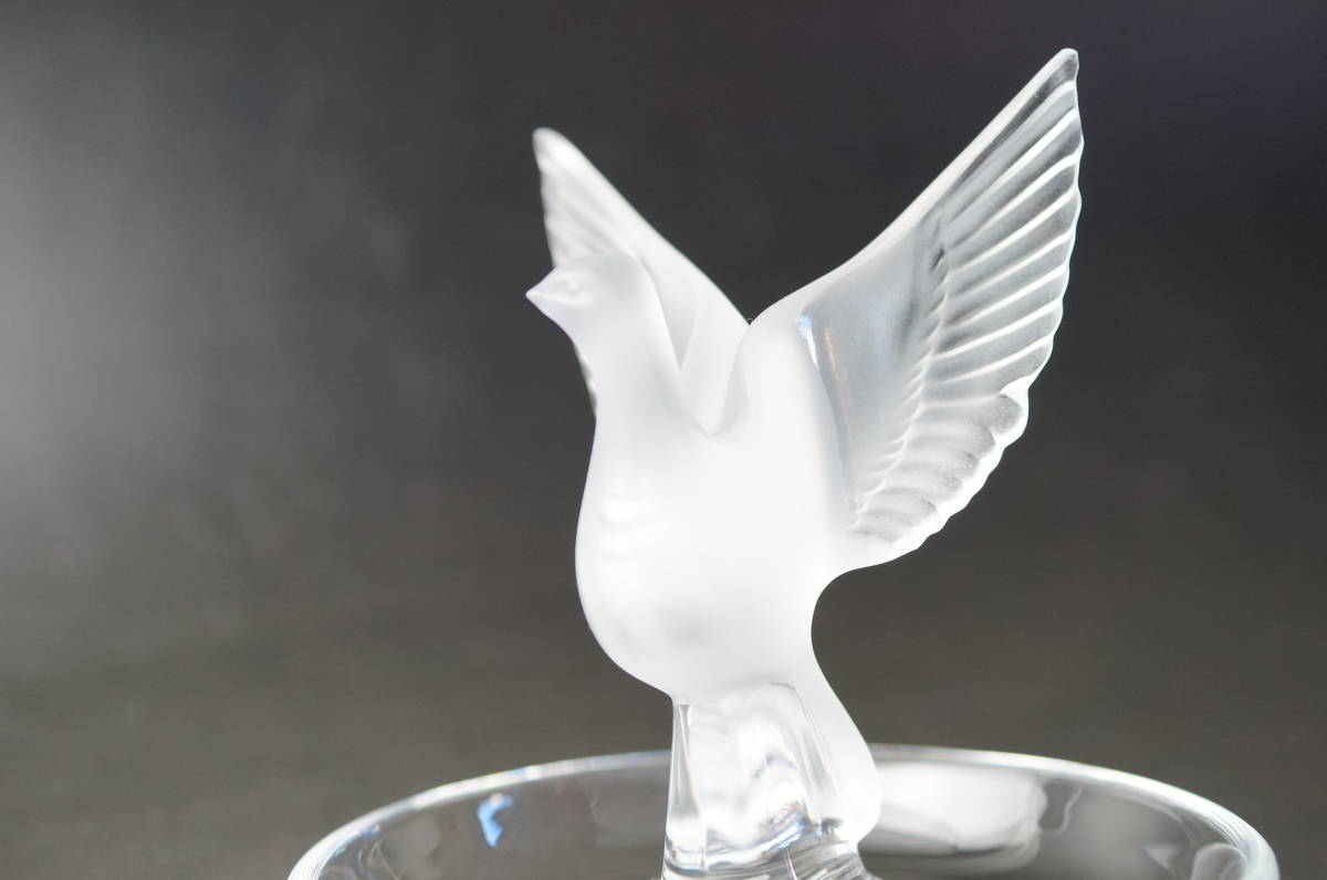 壱☆ LALIQUE ラリック☆ バード リングトレイ☆鳥 アクセサリー 美品