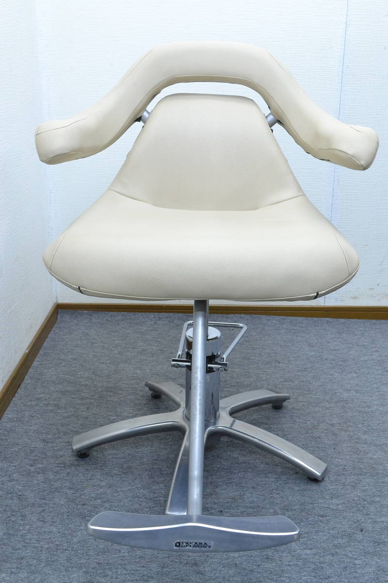 g277 タカラベルモント TAKARA BELMONT カットチェア SPYA ビューティーチェア BEAUTY CHAIR 昇降椅子