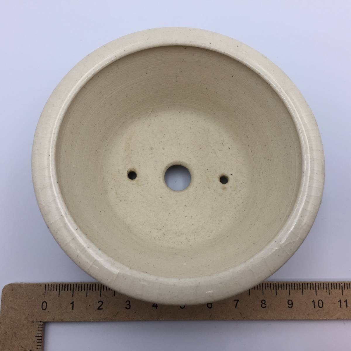 美巧＞内縁段足丸鉢 小品盆栽 豆盆栽 和鉢 堀江美功 01 | MIKAS