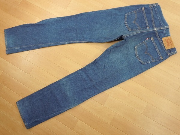 d399★90s 米国製 リーバイス501★W30 古着 ジーンズ★USA デニムパンツ 即決★ 90s USA製 リーバイス Indigo 実寸W44 ヒゲ落ち
