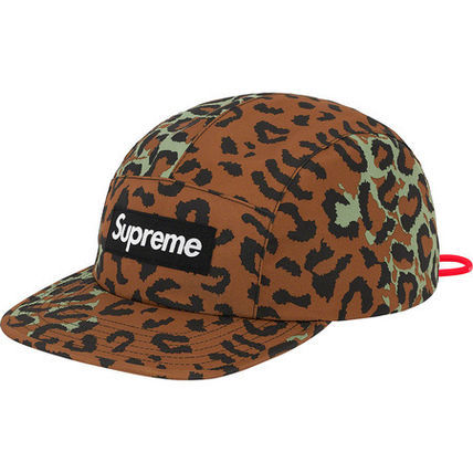 74】納品書付属 19AW Supreme GORE-TEX Camp Cap Leopard ゴアテックス