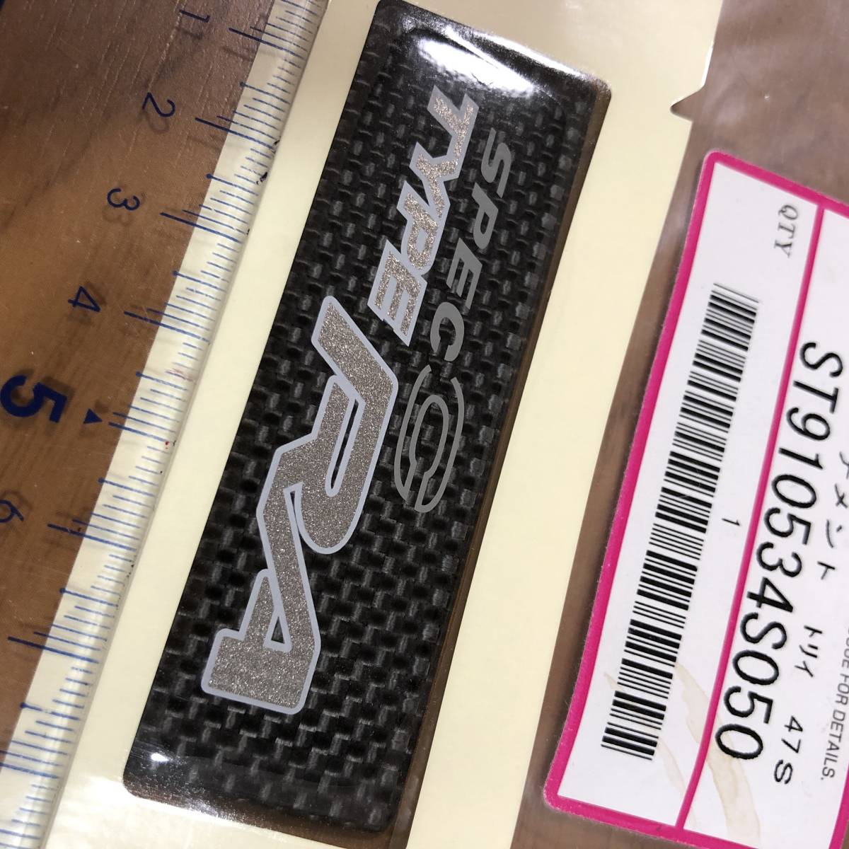 WRX STI エンブレム VAB インプレッサ スバル パーツ レターマークが 