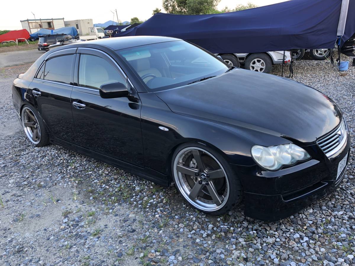 トヨタマークX 車高調 トヨタマークX 車高調 ローダウン WORKホイール