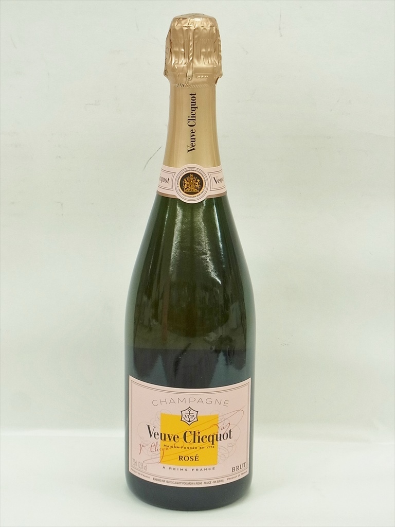 1円~Veuve Clicquot（ヴーヴ クリコ）ロゼ 旧 12.5％ 750ml T26A290022