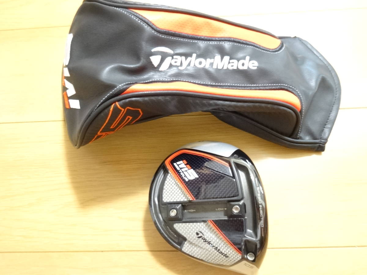 美品 付属品付】テーラーメイド M5ツアー ドライバー ヘッド 10.5度 M5