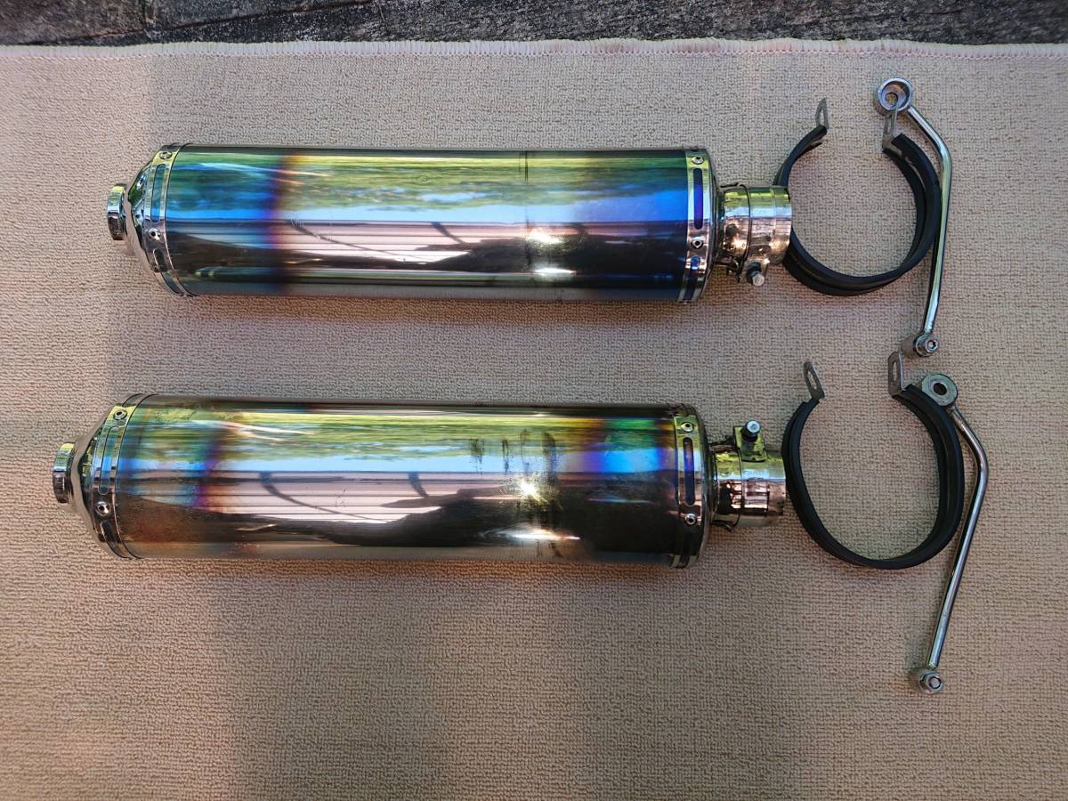 サイレンサー | 汎用 60.5 ステンレス GP スリップオンマフラー 60.5Φ 