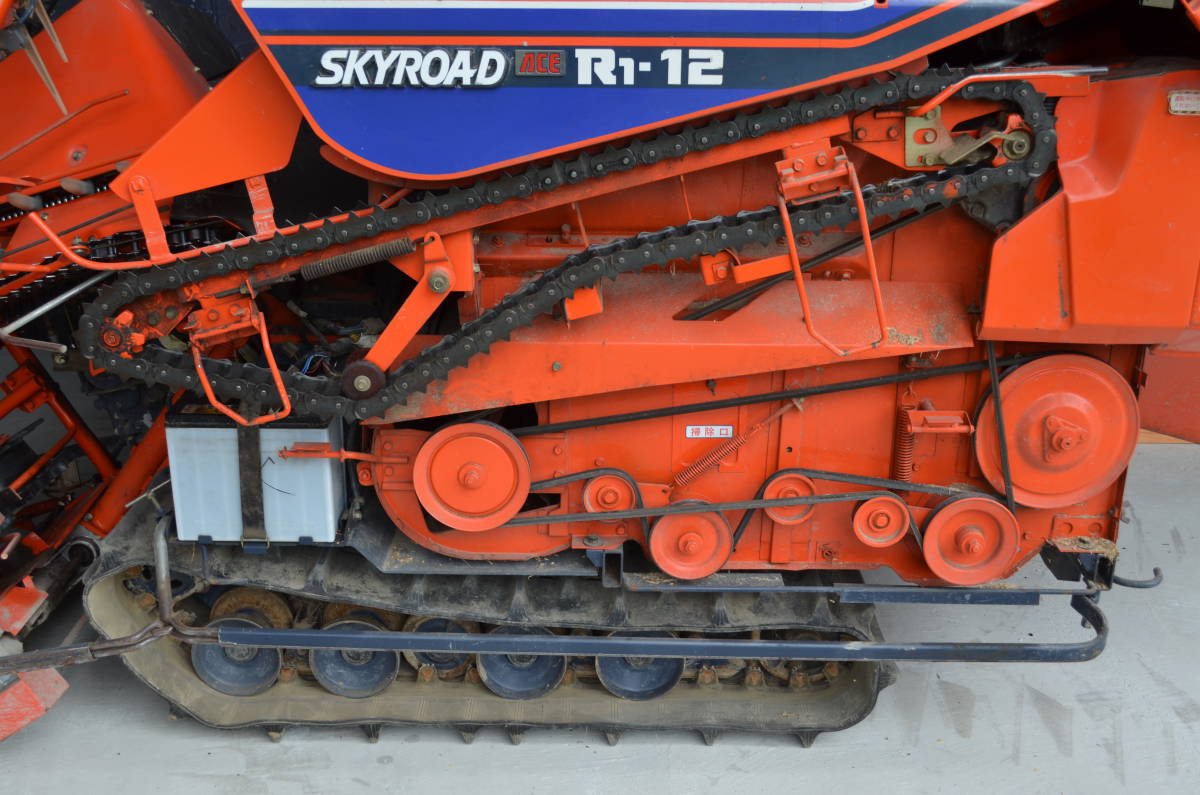 コンバイン クボタ SR-J4 区分 DW 2条刈 テバイダー12馬力 稼働時間 3 