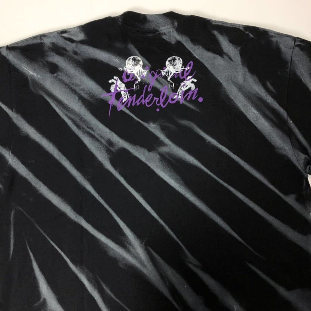 美品 19SS TENDERLOIN TEE L/S ACID S 黒 XL テンダーロイン