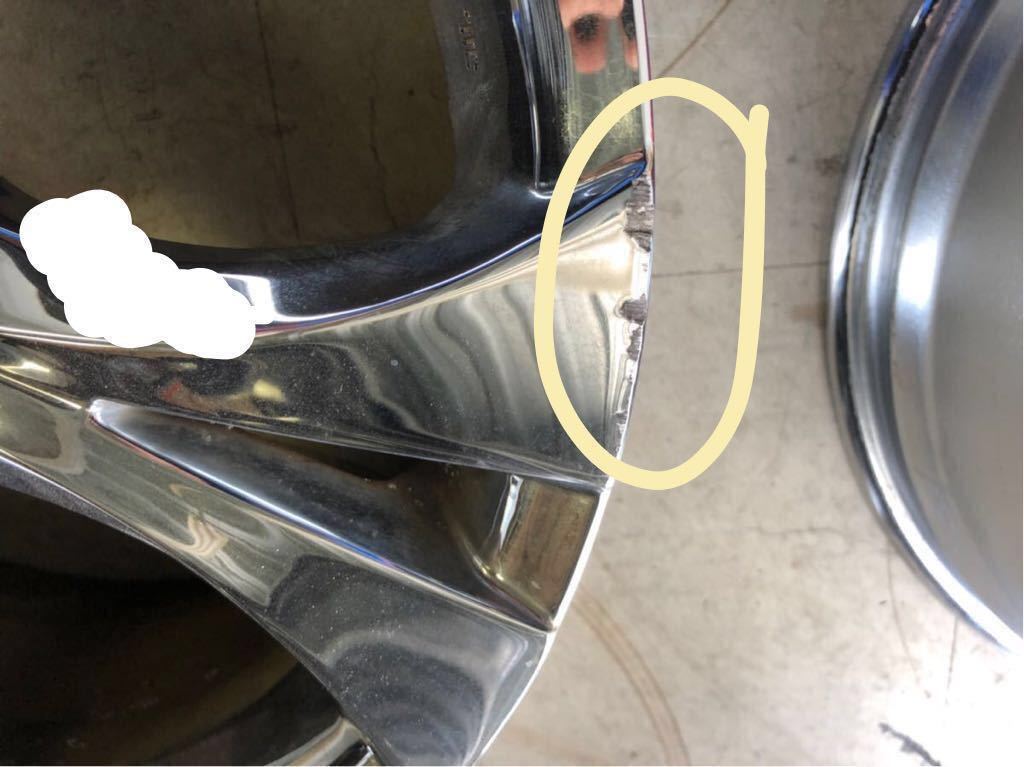 オンラインお得セール 社外 美品 アルミ ホイール ウェッズ weds 18 7.5J ZEA 5穴 クローム PCD114.3 エスティマ ヴォクシー アル ヴェル オデ アテンザ +48 5