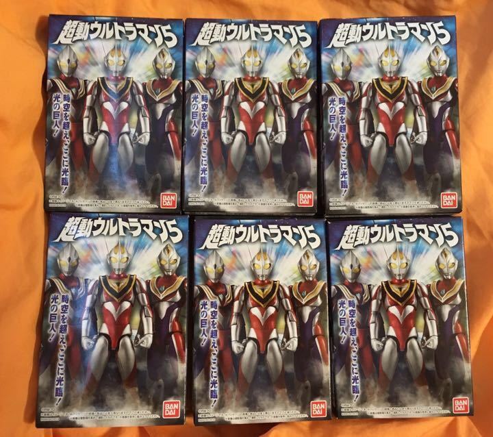 未開封】＜超動ウルトラマン5＞ 全6種 : 超動ウルトラマン5 超動α