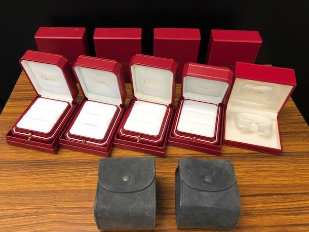 カルティエ　ケース4点 訳有大特価 ☆美品☆ Cartier カルティエ BOX ケース ペアリング 時計
