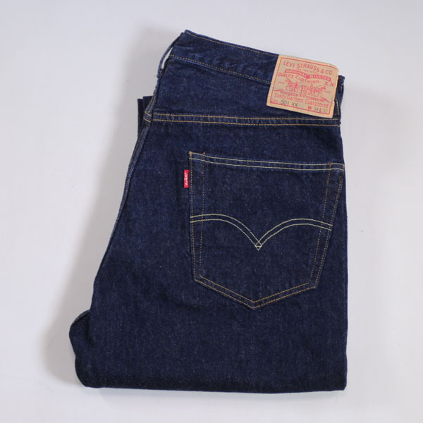 確認用画像　リュック 未使用品 Levi's LVC 50155-0041 501XX 1955年 復刻 赤耳 W34 L32