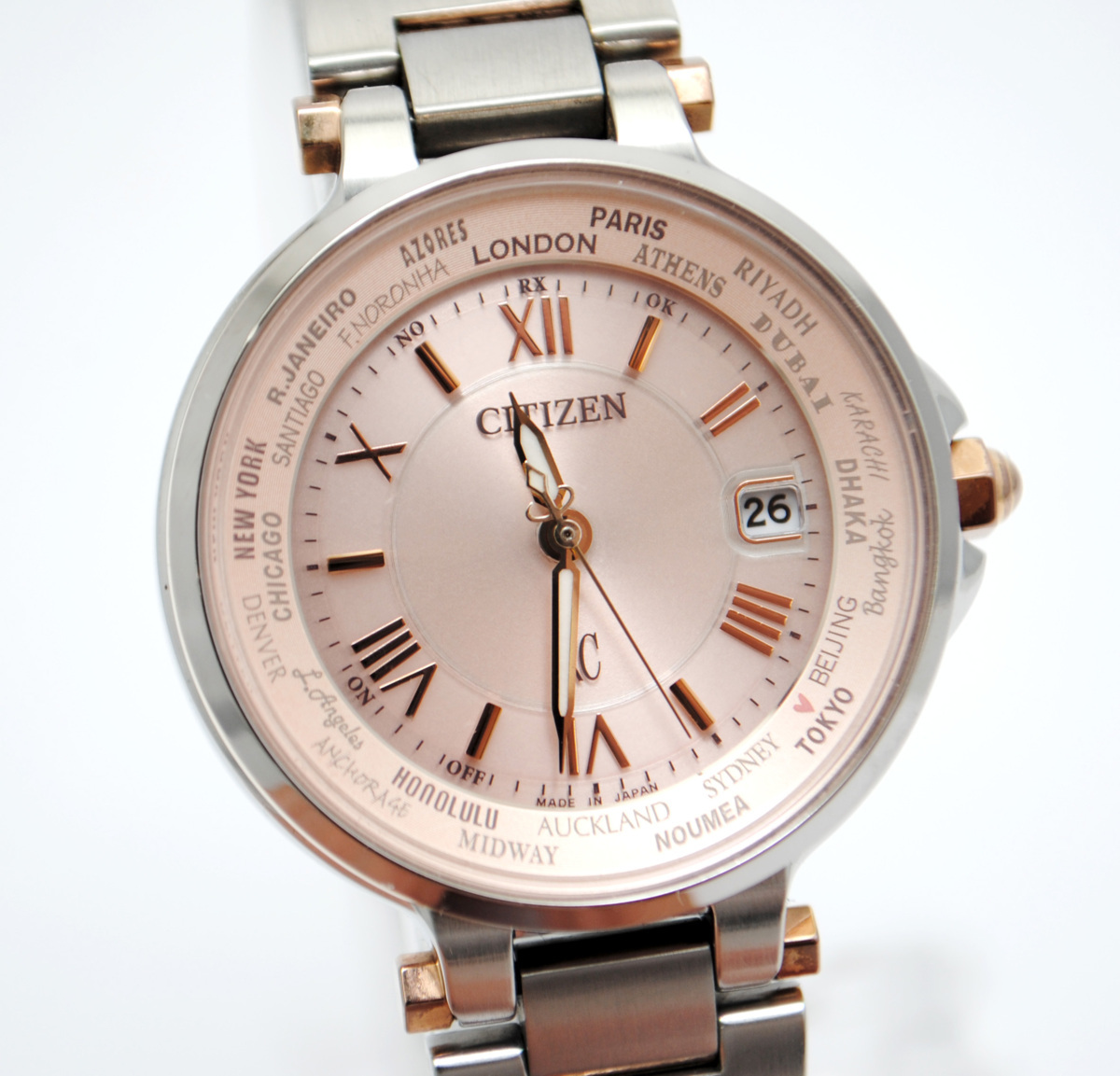 美品] 稼働品 動作OK【CITIZEN】 シチズン XC クロスシー ハッピー 