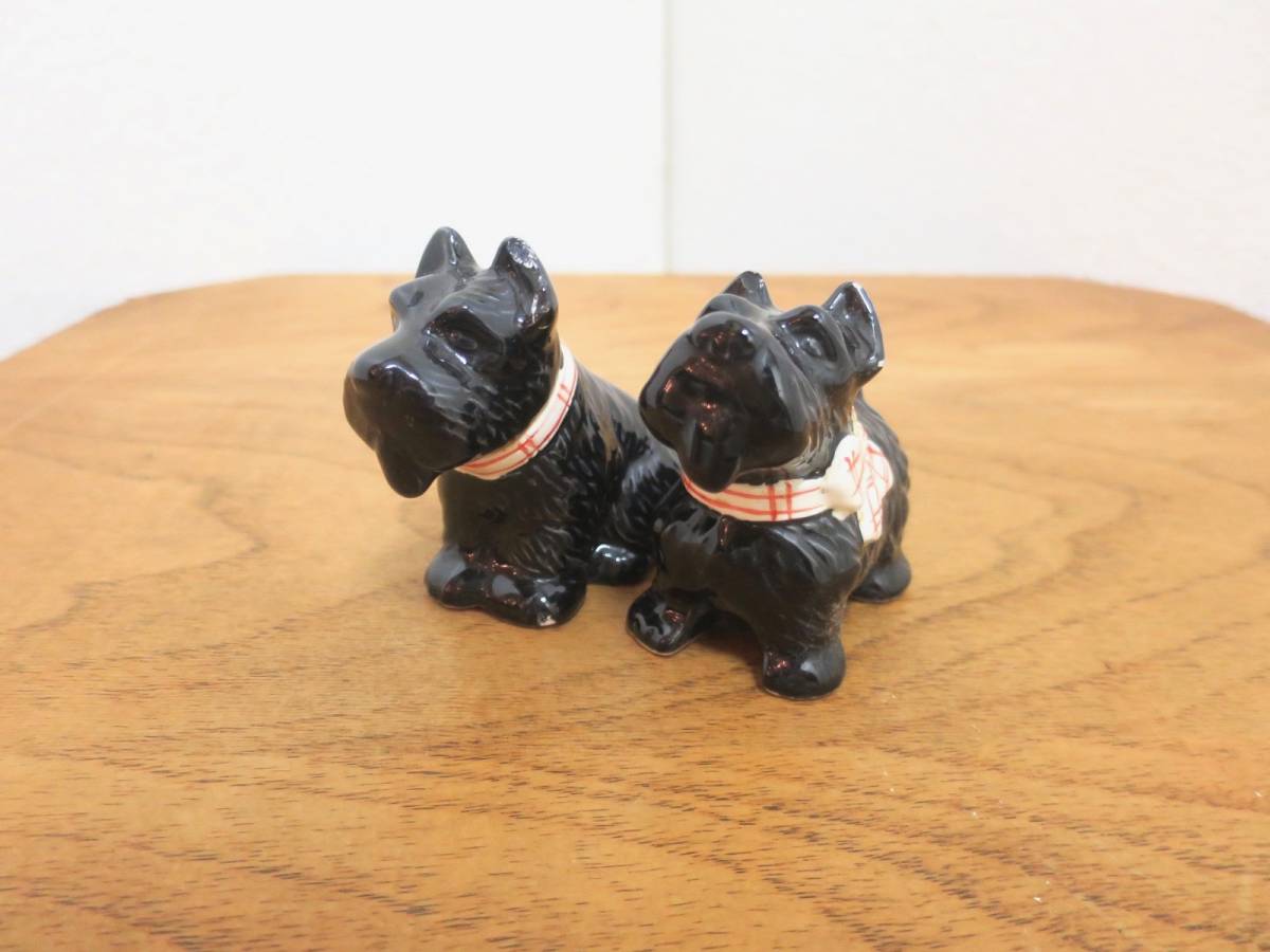ソルトアンドペッパーシェーカー 子犬用 MCM 虹色ホワイト イギリス 犬