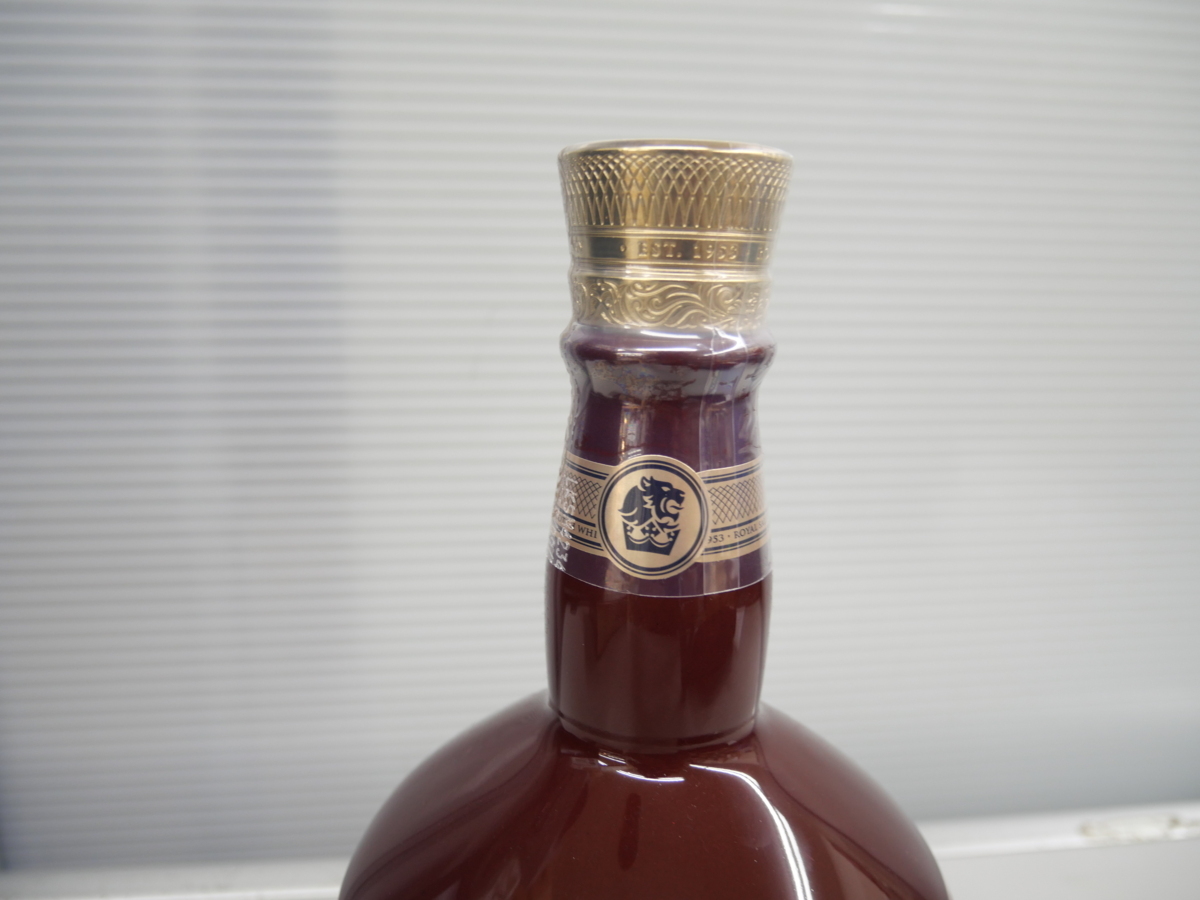 ②【未開栓】ROYAL SALUTE 21 YEARS OLD ロイヤルサルート21年