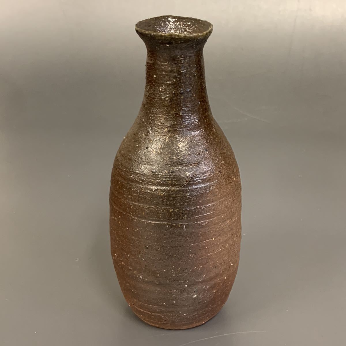 日61） 備前焼 名工 前嶋五一郎 五子窯 徳利 酒気 花入 花器 花瓶