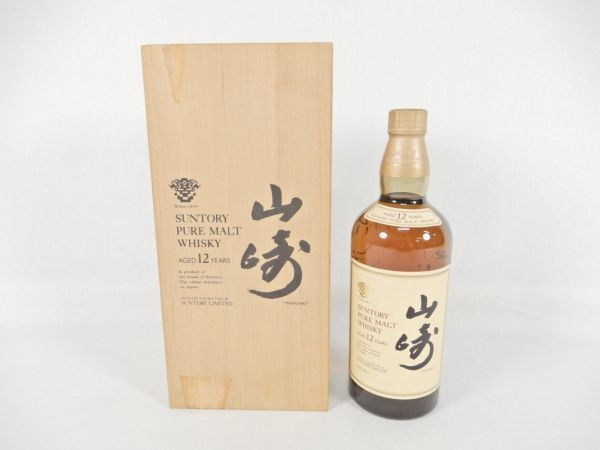 サントリー ピュアモルト SUNTORY PURE MALT WHISKY 山崎 12年 750ml