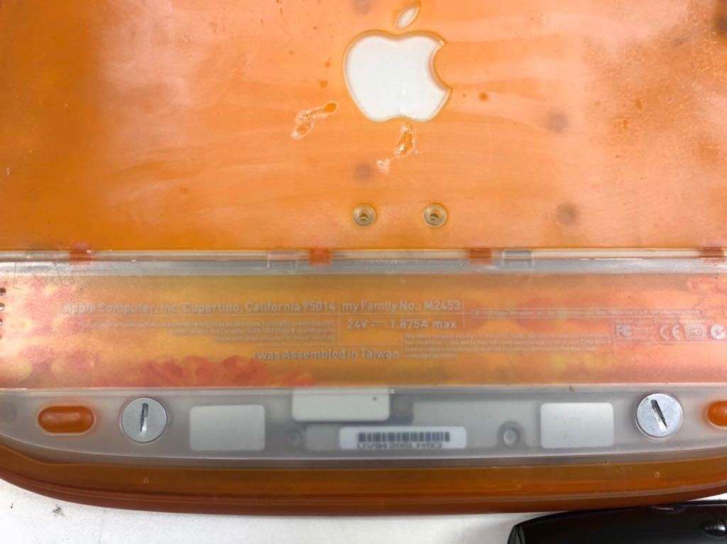 クラムシェル iBook タンジェリン - メルカリ G3 ジャンク品 Yahoo