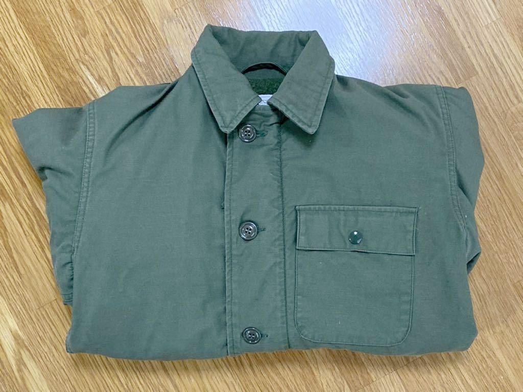 デッキジャケット A-2 美品 US NAVY 60s 80年代後期型 A-2デッキ