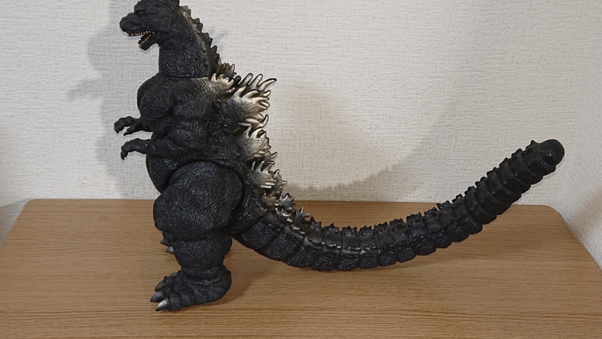 BANDAI(バンダイ)1991 ゴジラ 硬質ソフビ 高さ37㎝