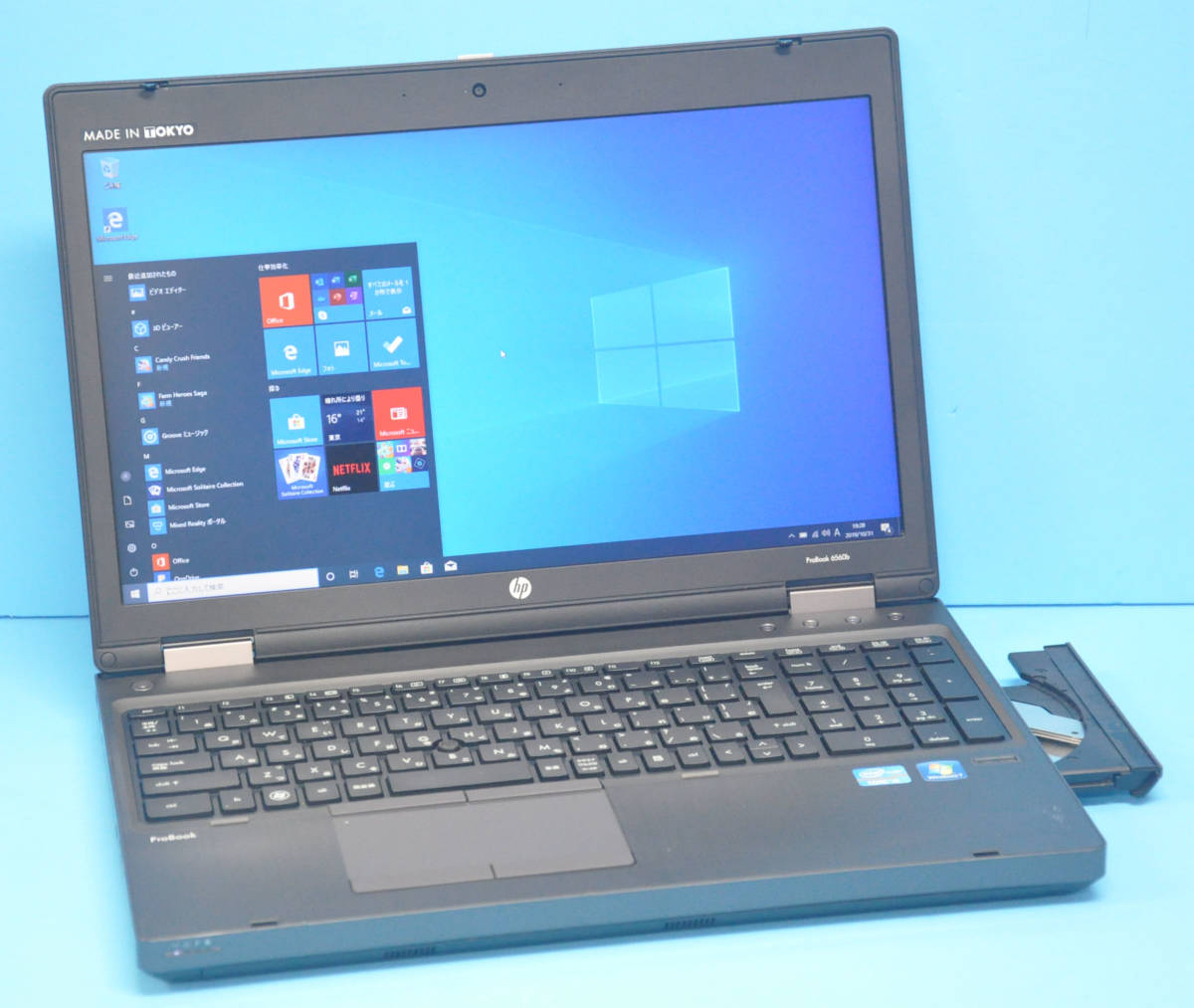 ProBook 6560b HP : Core i5 ノートパソコン ] Win10 Pro 15.6
