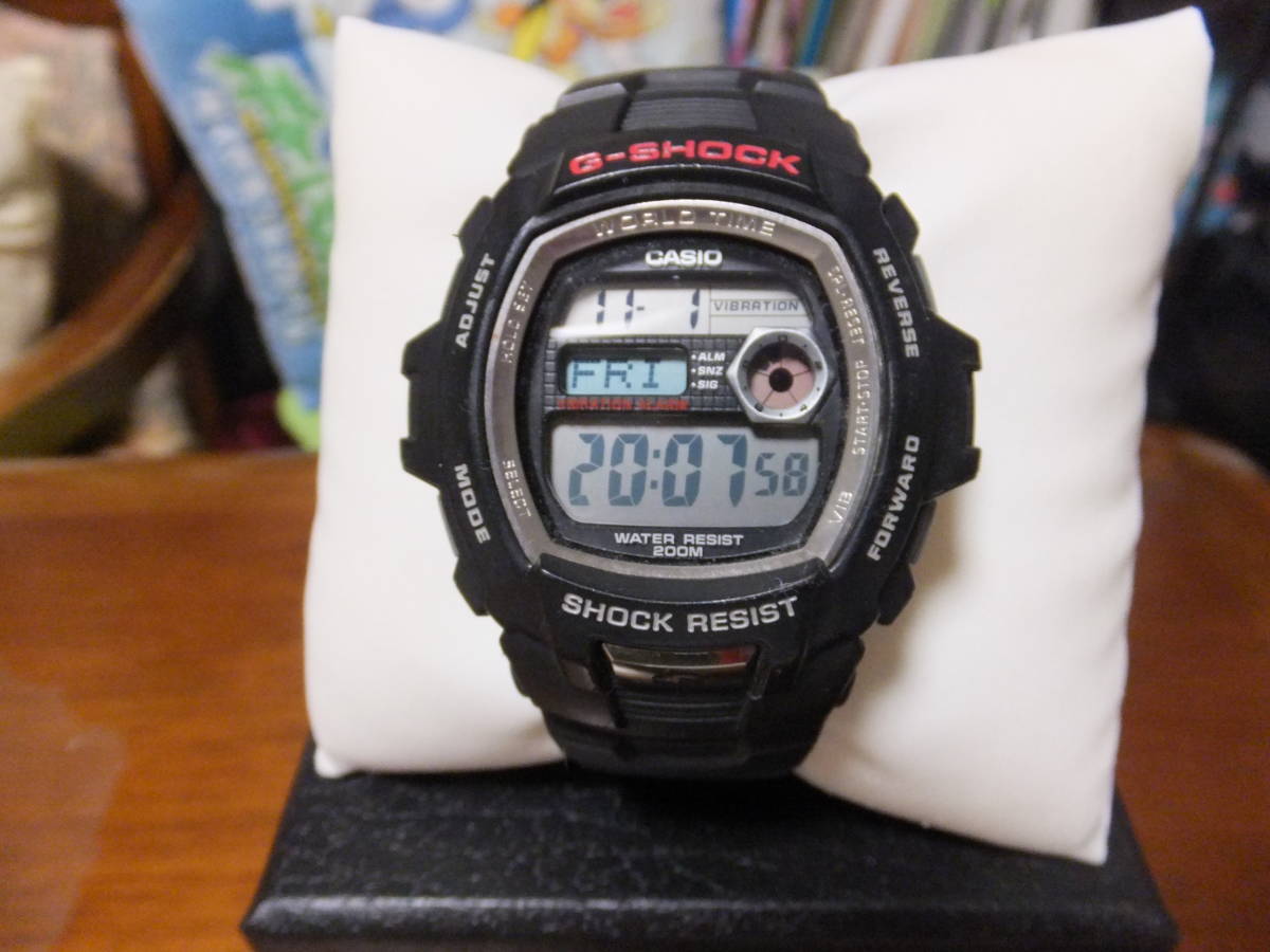 CASIO G-SHOCK 腕時計 G-7510-1V バイブレーション サッカー 審判 