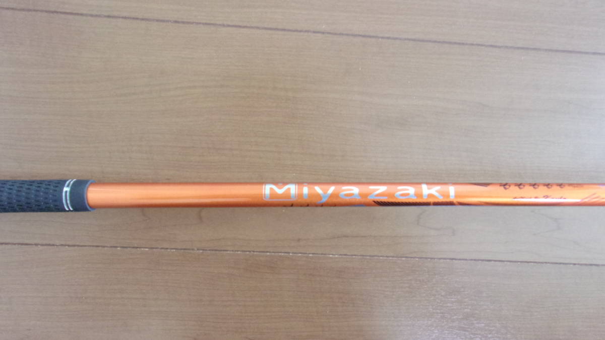 XXIO9 / ゼクシオナイン MIYAZAKI KAULA ミヤザキ カウラ　水5　9.5　S　純正グリップ　純正カバー付