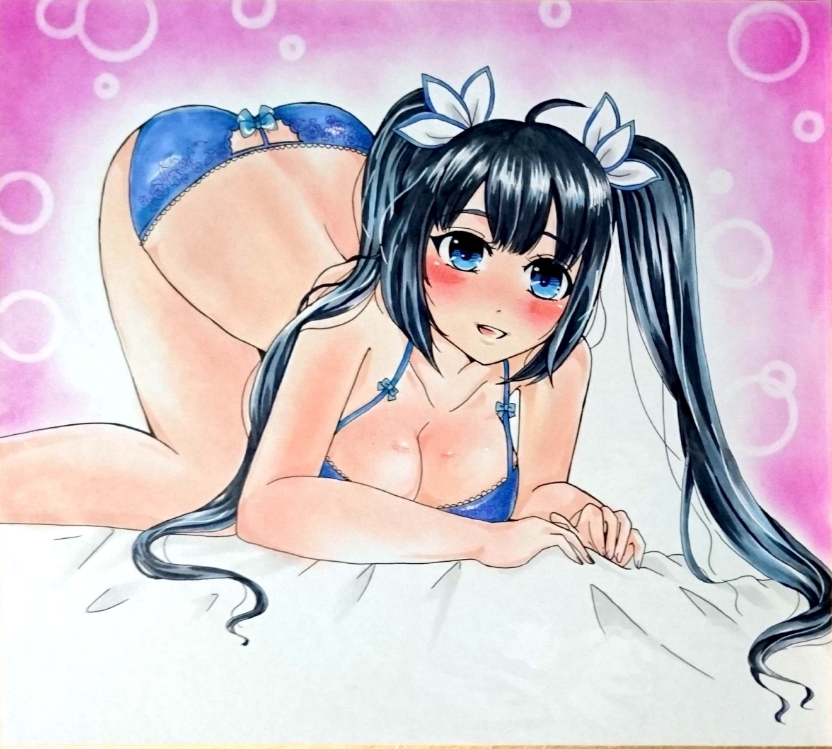 Nov 手描きイラスト ダンジョンに出会いを求めるのは間違っているのだろうか ヘスティア 手描きイラスト 売買されたオークション情報 Yahooの商品情報をアーカイブ公開 オークファン Aucfan Com