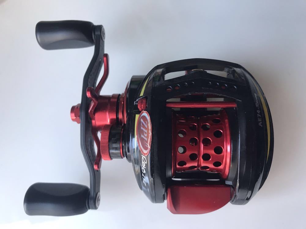 送料無料】アブガルシア LTZ AE74-Racing 左ハンドル ZPI KTF チューン