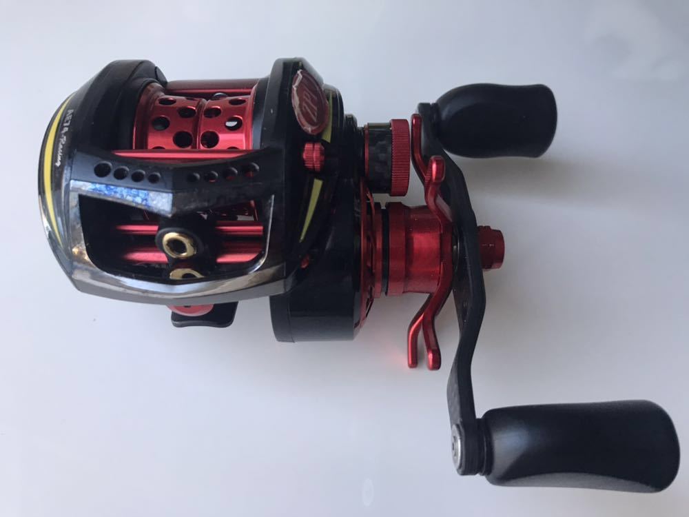 送料無料】アブガルシア LTZ AE74-Racing 左ハンドル ZPI KTF チューン