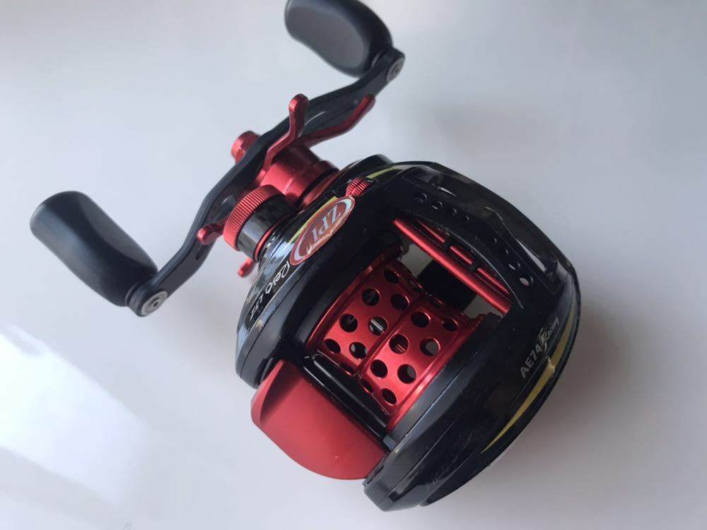 送料無料】アブガルシア LTZ AE74-Racing 左ハンドル ZPI KTF チューン