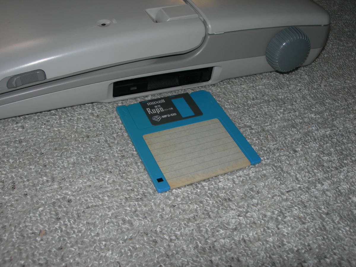 希少動作品】 TOSHIBA 東芝 ワープロ Rupo JWR2 付属品多数 希少動作品