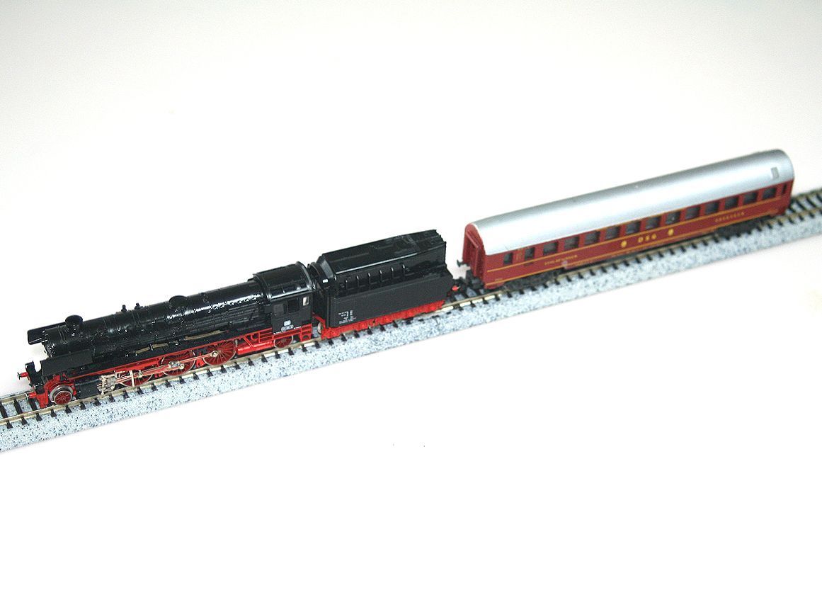 完動品 ☆ Fleischmann piccolo 7170 Nゲージ 蒸気機関車+おまけ付 完