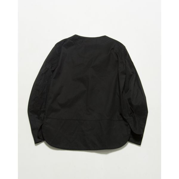 ヨウジヤマモト 立体ポケット付き ノーカラージャケット 1 黒 ミリタリー Yohji Yamamoto（ノーカラージャケット）のフリマアイテム一覧 ノー
