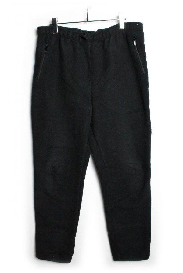 USA製 90's LLビーン LL BEAN フリースパンツ 黒 (WOMENS M