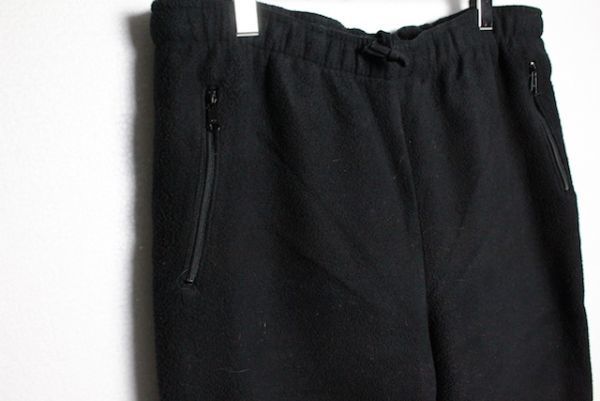 USA製 90's LLビーン LL BEAN フリースパンツ 黒 (WOMENS M