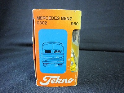 653 貴重 絶版 Tekno　MERCEDES BENZ 0302 950　バス