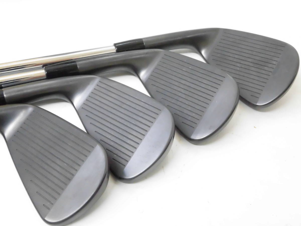 ◇程度良◇コブラ◇KING FORGED CB BLACK◇4-PW 7本◇Dynamic Gold 